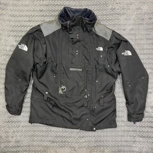 The North Face Steep Tech Jacket Men XL Black Ski Snowboard Winter No Hood Y2K